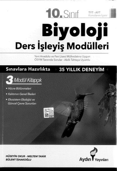 BİYOLOJİ DERS İŞLEYİŞ MODÜLLERİ Zeta Fotokopi