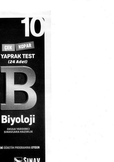 BİYOLOJİ OKUL YARDIMCI SINAVLARA HAZIRLIK YAPRAK TEST 24 ADET Zeta Fotokopi