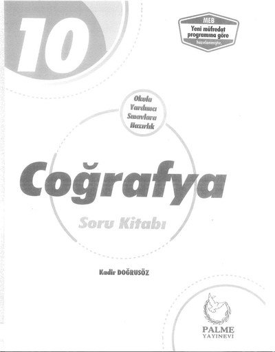 COĞRAFYA SORU KİTABI Zeta Fotokopi