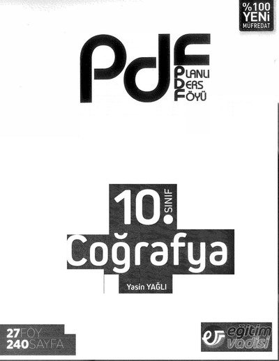 COĞRAFYA PLANLI DERS FÖYÜ Zeta Fotokopi