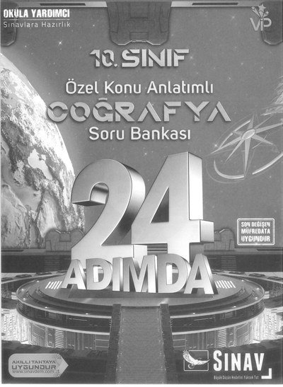 ÖZEL KONU ANLATIMLI COĞRAFYA SORU BANKASI 24 ADIMDA Zeta Fotokopi