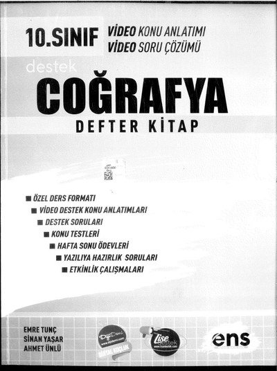 COĞRAFYA DEFTER KİTAP KONU ANLATIMI SORU ÇÖZÜMÜ Zeta Fotokopi