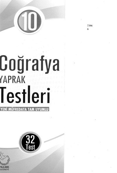 COĞRAFYA YAPRAK TESTLERİ 32 TEST Zeta Fotokopi