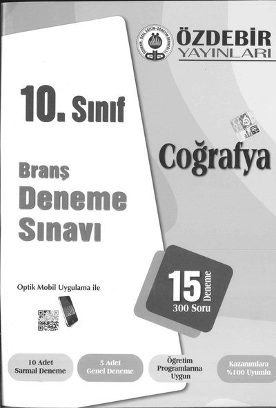 BRANŞ DENEME SINAVI COĞRAFYA 15 DENEME 300 SORU Zeta Fotokopi