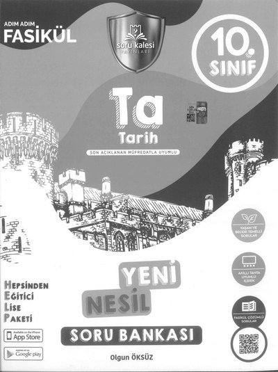 TA TARİH YENİ NESİL SORU BANKASI ADIM ADIM FASİKÜL Zeta Fotokopi