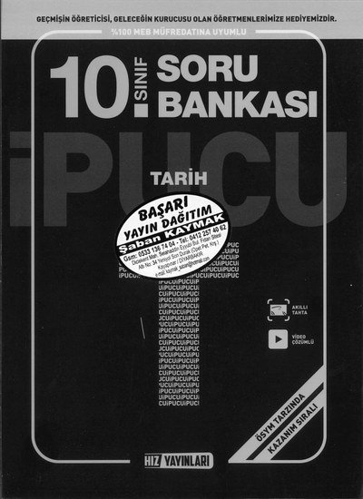 SORU BANKASI TARİH Zeta Fotokopi