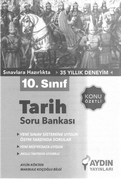 TARİH SORU BANKASI KONU ÖZETLİ Zeta Fotokopi