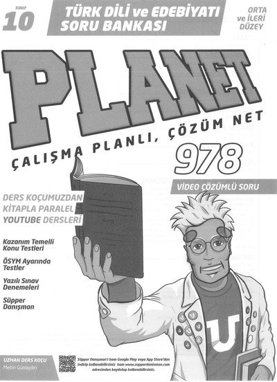 TÜRK DİLİ VE EDEBİYATI SORU BANKASI PLANET ÇALIŞMA PLANLI ÇÖZÜM NET Zeta Fotokopi