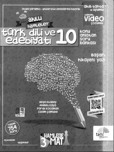 TÜRK DİLİ VE EDEBİYATI KONU ANLATAN SORU BANKASI Zeta Fotokopi