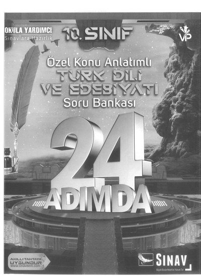 ÖZEL KONU ANLATIMLI TÜRK DİLİ VE EDEBİYATI SORU BANKASI 24 ADIMDA Zeta Fotokopi
