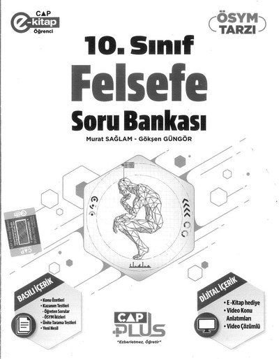 FELSEFE SORU BANKASI Zeta Fotokopi