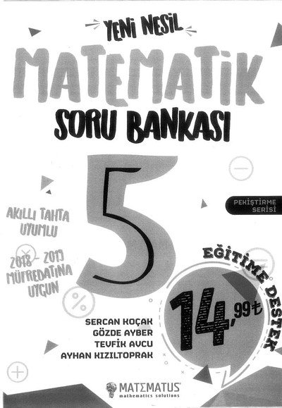 MATEMATİK SORU BANKASI Zeta Fotokopi
