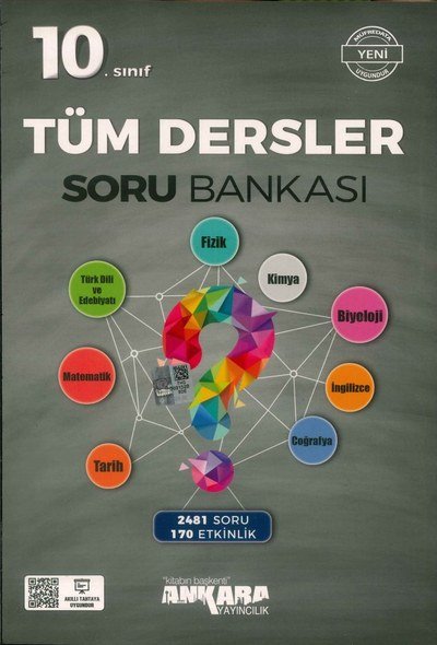 TÜM DERSLER SORU BANKASI 2481 SORU 170 ETKİNLİK
