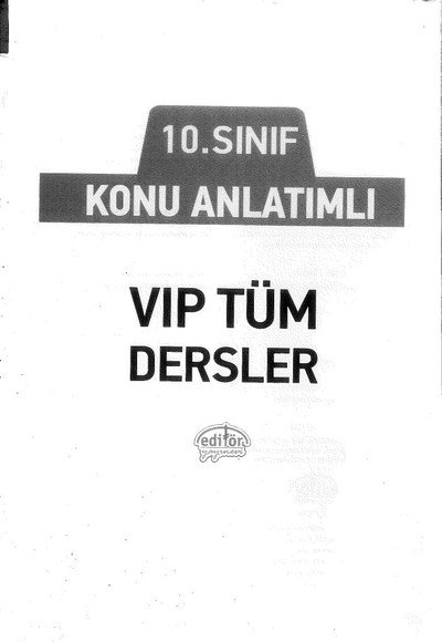KONU ANLATIMLI VİP TÜM DERSLER Zeta Fotokopi