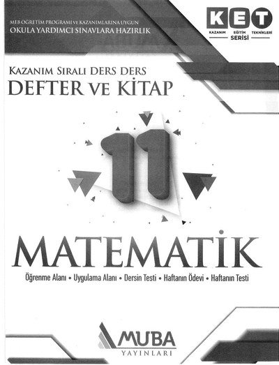 KAZANIM SIRALI DERS DERS DEFTER KİTAP MATEMATİK Zeta Fotokopi