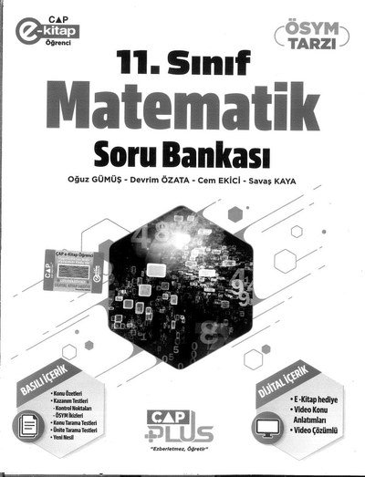 MATEMATİK SORU BANKASI BASILI İÇERİK DİJİTAL İÇERİK Zeta Fotokopi