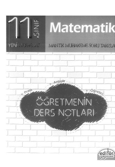 MATEMATİK MANTIK MUHAKEME SORU TARZLARI ÖĞRETMENİN DERS NOTLARI Zeta Fotokopi