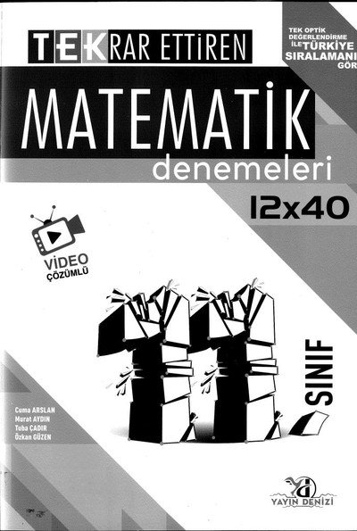 TEKRAR ETTİREN MATEMATİK DENEMELERİ 12x40 Zeta Fotokopi