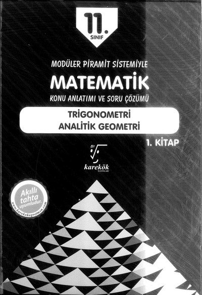 MATEMATİK KONU ANLATIMI VE SORU ÇÖZÜMÜ TRİGONOMETRİ ANALİTİK GEOMETRİ