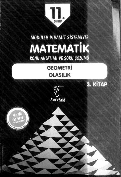 MATEMATİK KONU ANLATIMI VE SORU ÇÖZÜMÜ GEOMETRİ OLASILIK Zeta Fotokopi