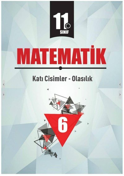 MATEMATİK KATI CİSİMLER OLASILIK