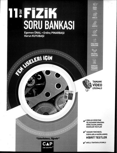 FİZİK SORU BANKASI FEN LİSELERİ İÇİN Zeta Fotokopi