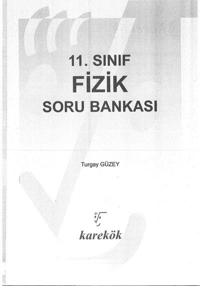 FİZİK SORU BANKASI Zeta Fotokopi