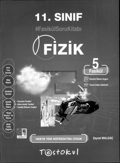FİZİK FASİKÜL SORU KİTABI Zeta Fotokopi