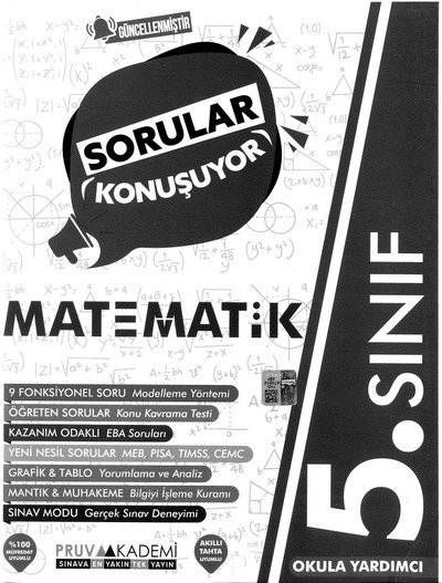 SORULAR KONUŞUYOR MATEMATİK