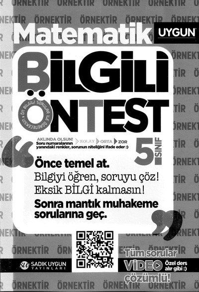 MATEMATİK BİLGİLİ ÖNTEST