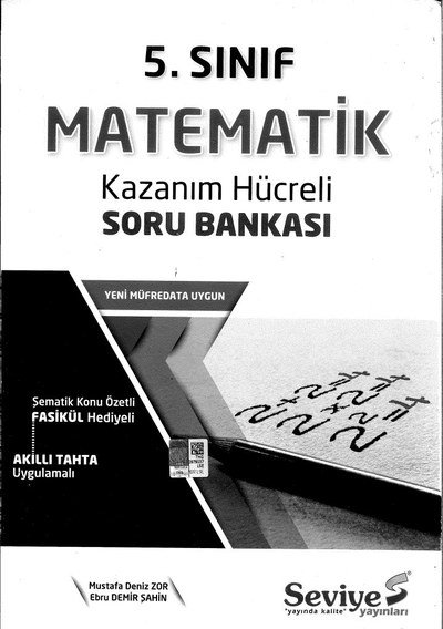 MATEMATİK KAZANIM HÜCRELİ SORU BANKASI Zeta Fotokopi