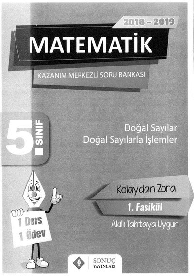 MATEMATİK KAZANIM MERKEZLİ SORU BANKASI Zeta Fotokopi