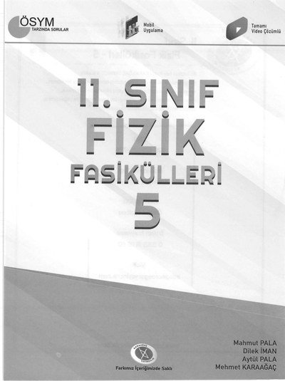 FİZİK FASİKÜLLERİ 5 Zeta Fotokopi