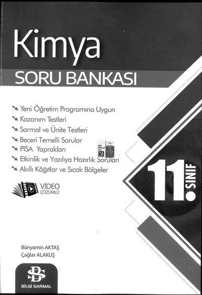 KİMYA SORU BANKASI Zeta Fotokopi