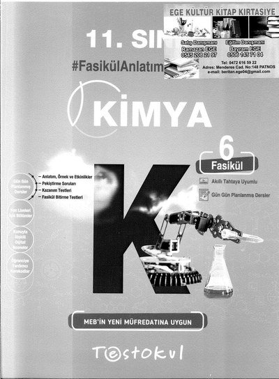 KİMYA FASİKÜL ANLATIM KİTABI Zeta Fotokopi