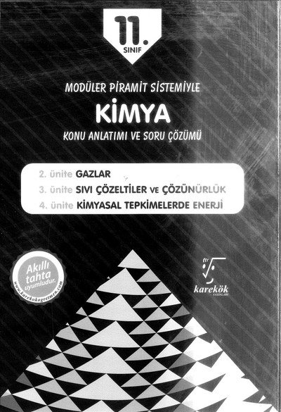 KİMYA KONU ANLATIMI VE SORU ÇÖZÜMÜ Zeta Fotokopi