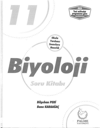 BİYOLOJİ SORU KİTABI Zeta Fotokopi