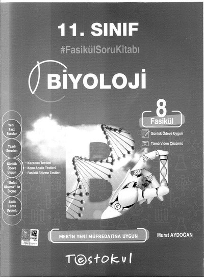 BİYOLOJİ FASİKÜL SORU KİTABI Zeta Fotokopi