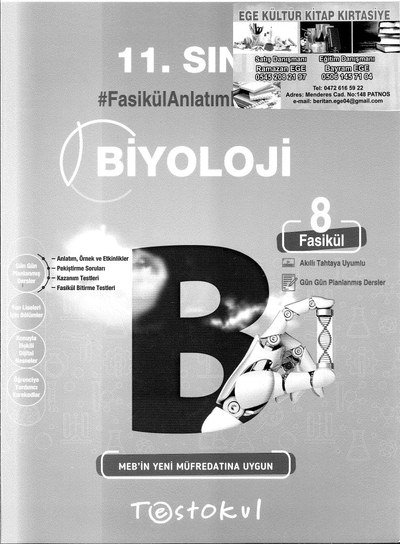BİYOLOJİ FASİKÜL ANLATIM KİTABI Zeta Fotokopi