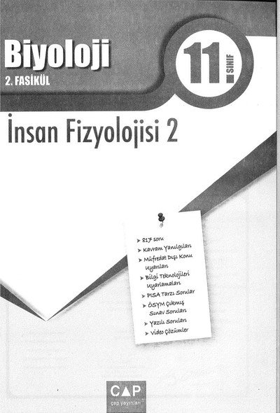 BİYOLOJİ 2. FASİKÜL İNSAN FİZYOLOJİSİ -2 Zeta Fotokopi