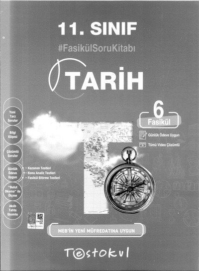 TARİH FASİKÜL SORU KİTABI 6. FASİKÜL Zeta Fotokopi