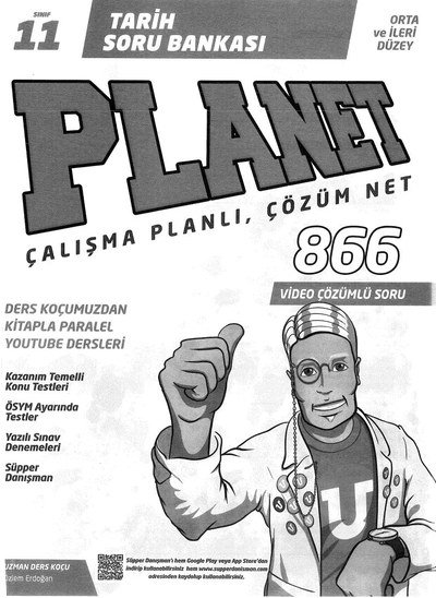 TARİH SORU BANKASI PLANET ÇALIŞMA PLANLI ÇÖZÜM NET Zeta Fotokopi