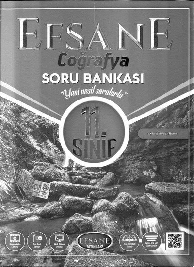 EFSANE COĞRAFYA SORU BANKASI