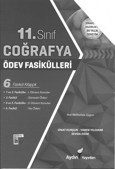 COĞRAFYA ÖDEV FASİKÜLLERİ 6 FASİKÜL KİTAPÇIK