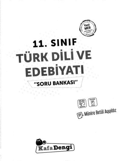 TÜRK DİLİ VE EDEBİYATI SORU BANKASI