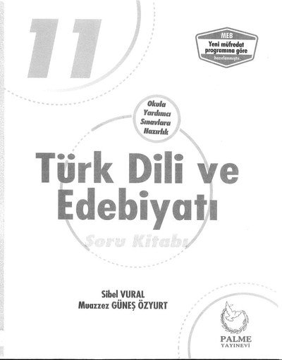TÜRK DİLİ VE EDEBİYATI SORU KİTABI Zeta Fotokopi