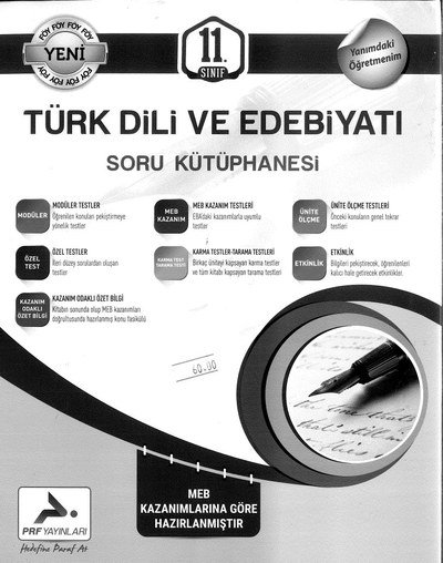 TÜRK DİLİ VE EDEBİYATI SORU KÜTÜPHANESİ Zeta Fotokopi