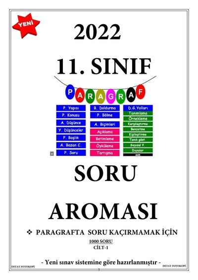 PARAGRAF SORU BANKASI 750 SORU Zeta Fotokopi