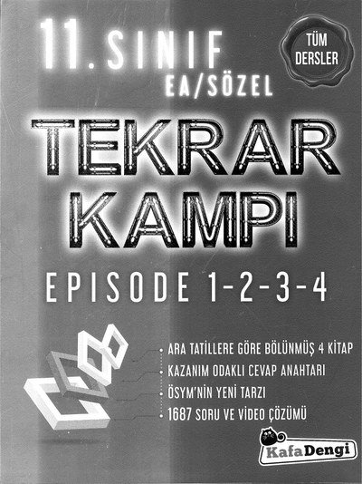 EA/SÖZEL TEKRAR KAMPI EPISODE 1-2-3-4 Zeta Fotokopi