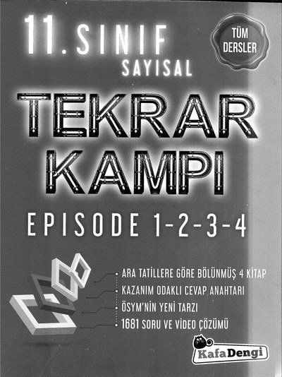 SAYISAL TEKRAR KAMPI EPISODE 1-2-3-4 Zeta Fotokopi